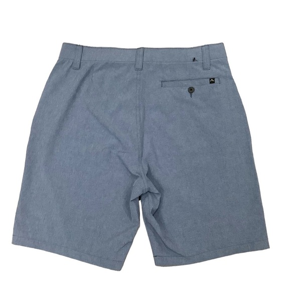 Men's Denali 32 Medium Golf Shorts Khakis Chino Blue Lightweight Stretch NWOT - Picture 3 of 8